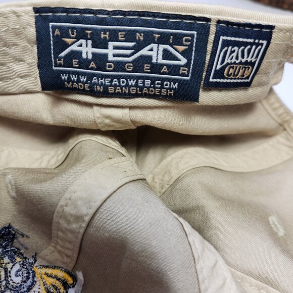 Maui Scuba Shack Hawaii Hat Cap Adjustable 100% Cotton Beige Classic Cut - Picture 8 of 9